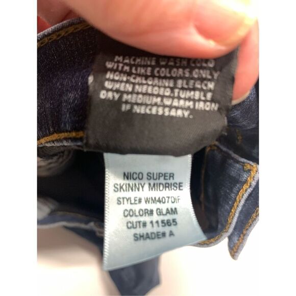 Hudson Nico Super Skinny Midrise Jean Size 29 - Picture 6 of 8